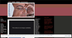 Desktop Screenshot of isidrotenorio.wordpress.com