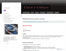 Tablet Screenshot of francouzstinapreklady.wordpress.com