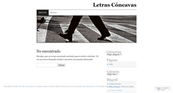 Desktop Screenshot of letrasconcavas.wordpress.com