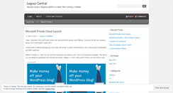 Desktop Screenshot of legosz.wordpress.com