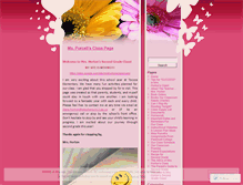Tablet Screenshot of dpurcell0803.wordpress.com