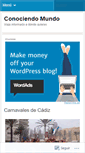 Mobile Screenshot of conociendomundo.wordpress.com