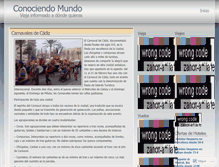 Tablet Screenshot of conociendomundo.wordpress.com