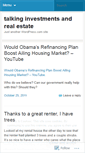 Mobile Screenshot of ellensburginvestors.wordpress.com