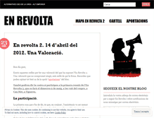 Tablet Screenshot of enrevolta.wordpress.com