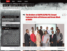 Tablet Screenshot of g5entertainmentgroup.wordpress.com