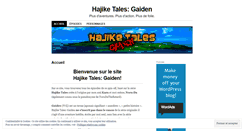 Desktop Screenshot of hajiketalesgaiden.wordpress.com