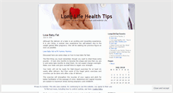 Desktop Screenshot of longlifetips.wordpress.com