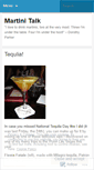 Mobile Screenshot of martinitalk.wordpress.com