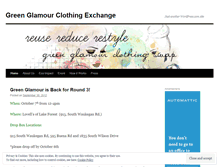 Tablet Screenshot of greenglamourex.wordpress.com