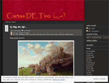 Tablet Screenshot of cartasdetiro.wordpress.com