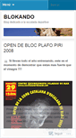 Mobile Screenshot of blokando.wordpress.com