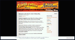 Desktop Screenshot of fishlobos.wordpress.com