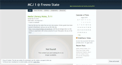 Desktop Screenshot of mcj1.wordpress.com