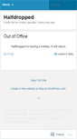 Mobile Screenshot of halfdropped.wordpress.com