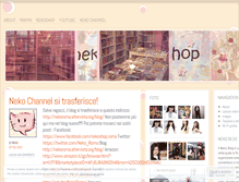 Tablet Screenshot of nekoshopblog.wordpress.com