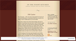 Desktop Screenshot of inthenightkitchen.wordpress.com