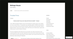 Desktop Screenshot of bishopshouse.wordpress.com