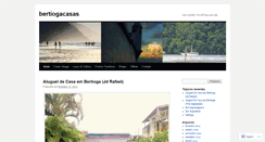Desktop Screenshot of bertiogacasas.wordpress.com