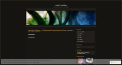 Desktop Screenshot of mattmoore23.wordpress.com