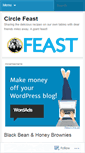 Mobile Screenshot of circlefeast.wordpress.com