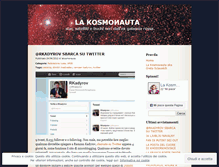 Tablet Screenshot of lakosmonauta.wordpress.com