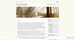 Desktop Screenshot of lifewanderer.wordpress.com