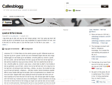 Tablet Screenshot of callesblogg.wordpress.com