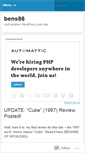 Mobile Screenshot of bens86.wordpress.com