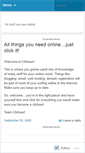 Mobile Screenshot of clickser.wordpress.com