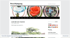 Desktop Screenshot of percilkampung.wordpress.com