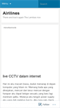 Mobile Screenshot of airilines.wordpress.com