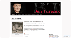 Desktop Screenshot of benturecek.wordpress.com