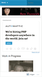 Mobile Screenshot of benturecek.wordpress.com