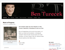 Tablet Screenshot of benturecek.wordpress.com