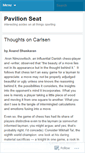 Mobile Screenshot of pavilionseat.wordpress.com