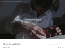 Tablet Screenshot of craniopraktijkmarieandreebrands.wordpress.com