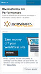 Mobile Screenshot of diversidadesemperformances.wordpress.com