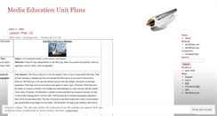 Desktop Screenshot of melissaschactermediaeducationunitplans.wordpress.com