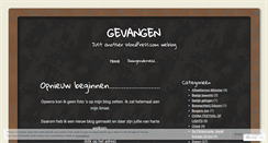 Desktop Screenshot of gevangen.wordpress.com