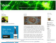 Tablet Screenshot of idiotov.wordpress.com