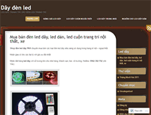 Tablet Screenshot of daydenled.wordpress.com