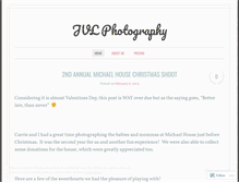 Tablet Screenshot of jvlphotography.wordpress.com
