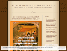 Tablet Screenshot of manueldeleon.wordpress.com