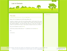 Tablet Screenshot of lostinfantasia.wordpress.com