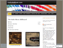 Tablet Screenshot of hotindiemusic.wordpress.com