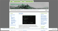Desktop Screenshot of miradasdesdelamota.wordpress.com