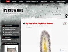 Tablet Screenshot of itscrowtime.wordpress.com