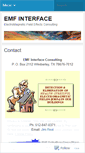 Mobile Screenshot of emfinterface.wordpress.com