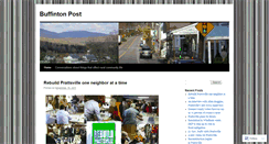 Desktop Screenshot of buffintonpost.wordpress.com